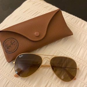 Ray-Ban aviator sunglasses